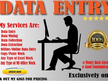 SEO, Data entry, Link Building