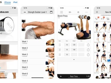 Fitness Bulder App