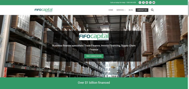 Financial Web App