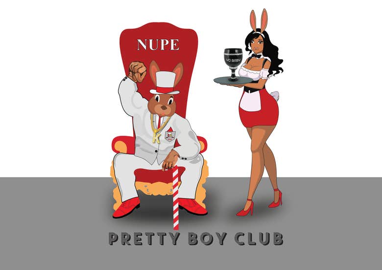 Kappa Drink Club Custom Illustration designs