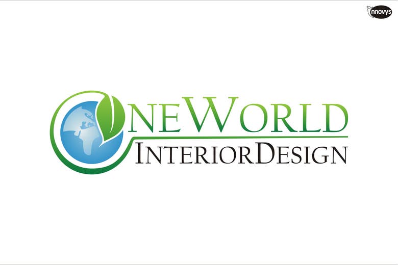 One World Interior Design logo winning entry