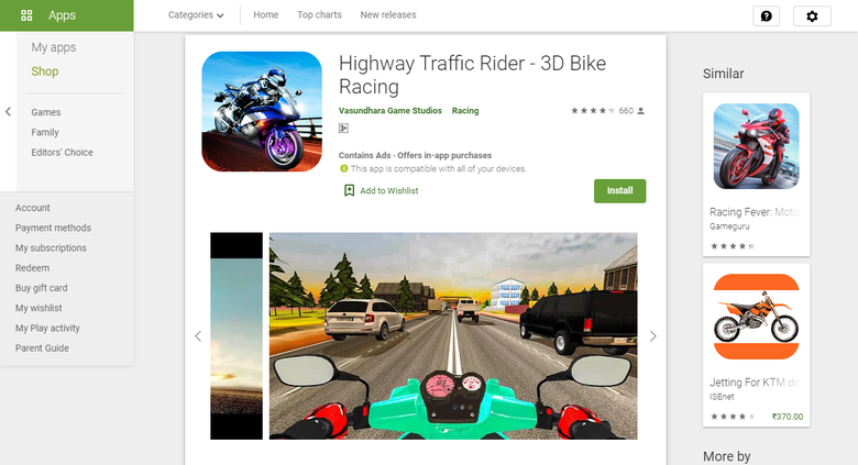 Traffic Rider – Apps no Google Play