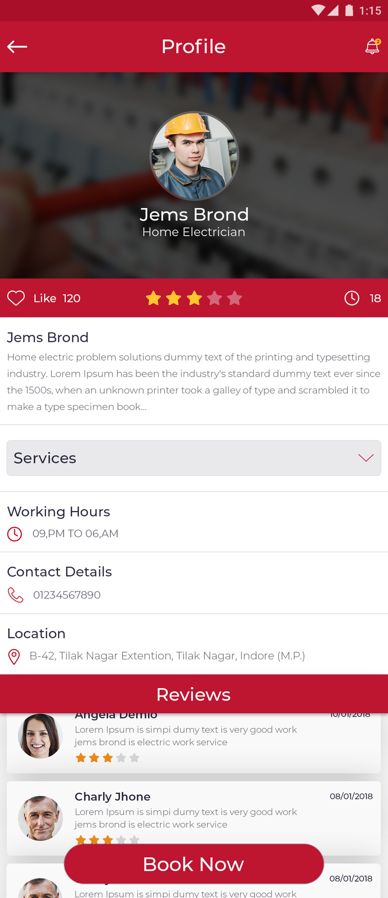 Marketplace On Demand & Service App