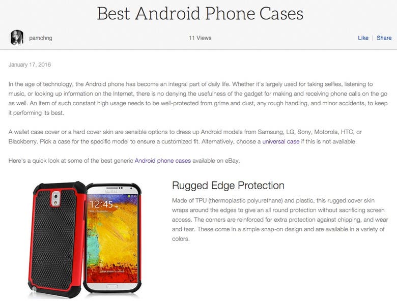 eBay Buying Guide - Best Android Phone Cases