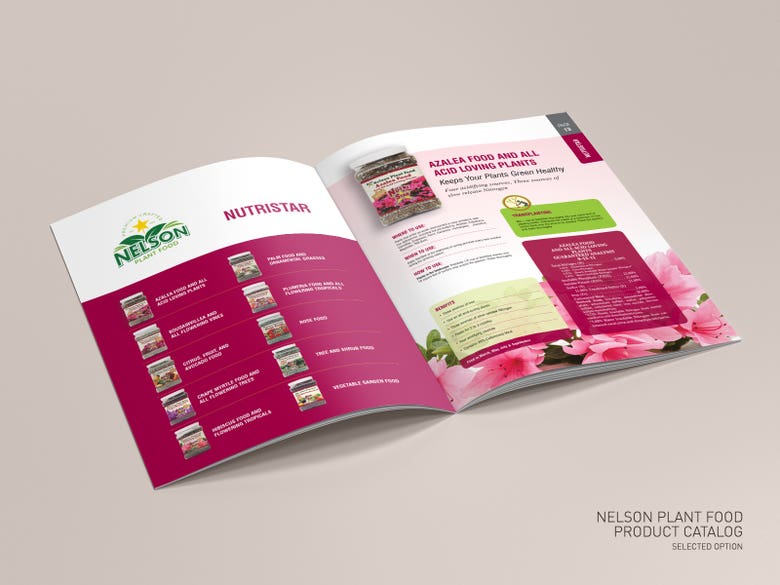 Retail product catalog Brochure
