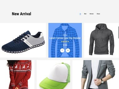 E- commerce (Online Fashion store )