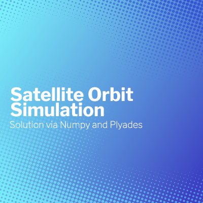 Satellite Orbit Simulation