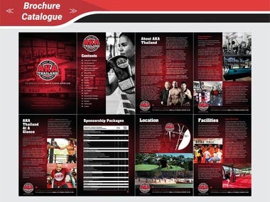 Brochure and Product Catalogue Design