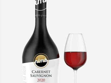 Nimb Wine Logo and Label