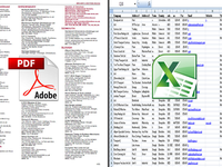 PDF to Excel Conversion
