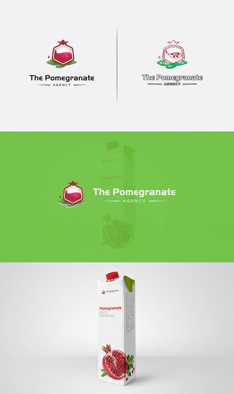 The Pomegranate agency logo