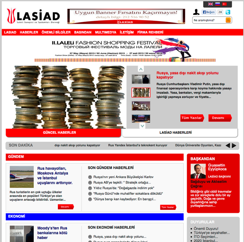 Lasiad.org.tr website