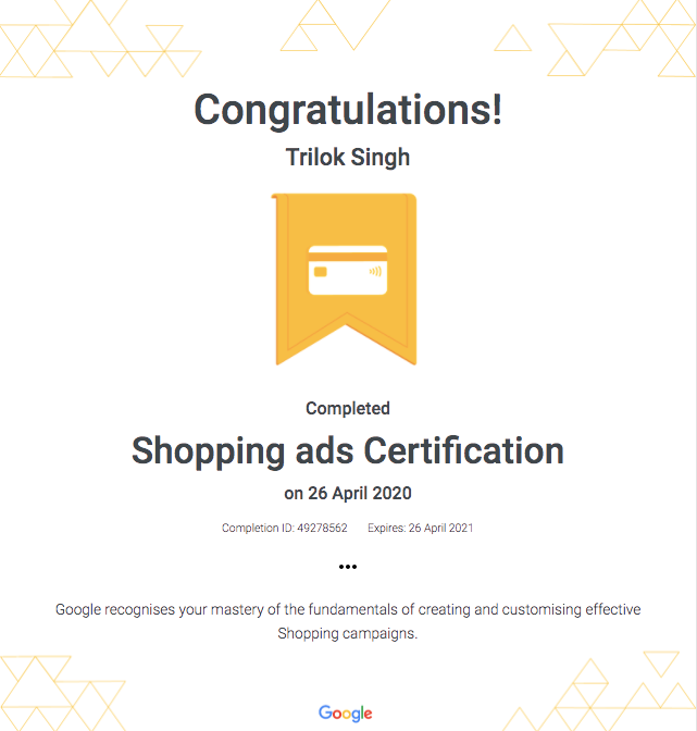 Google Shopping Ads Certification