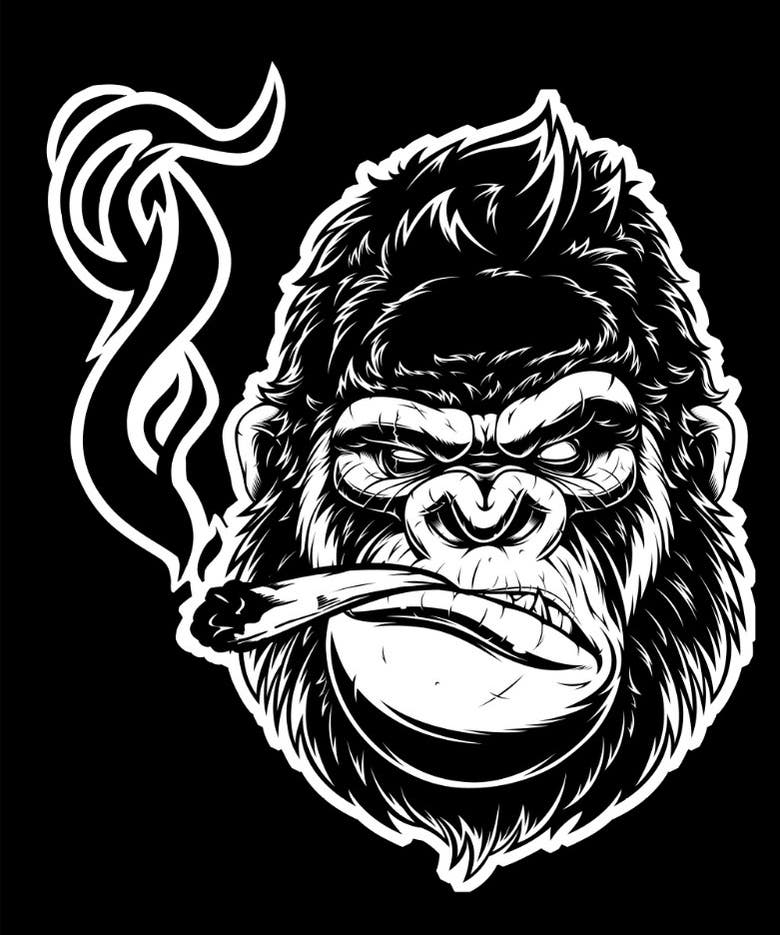 Illustration - Gorilla Logo