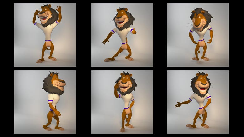 3D CHARACTER MODELING & RIGGING