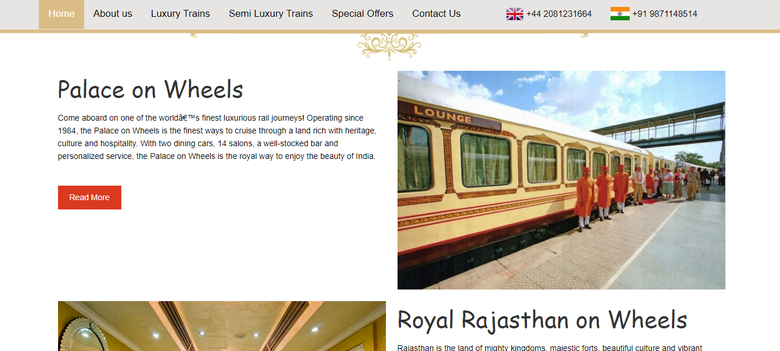 The Luxury Trains India