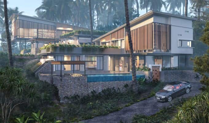 Exterior rendering realistic architecture project- Vietnam