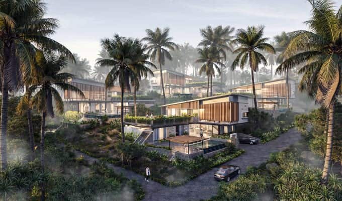 Exterior rendering realistic architecture project- Vietnam
