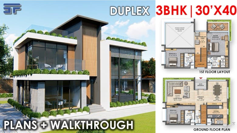 Dream Duplex House Plans