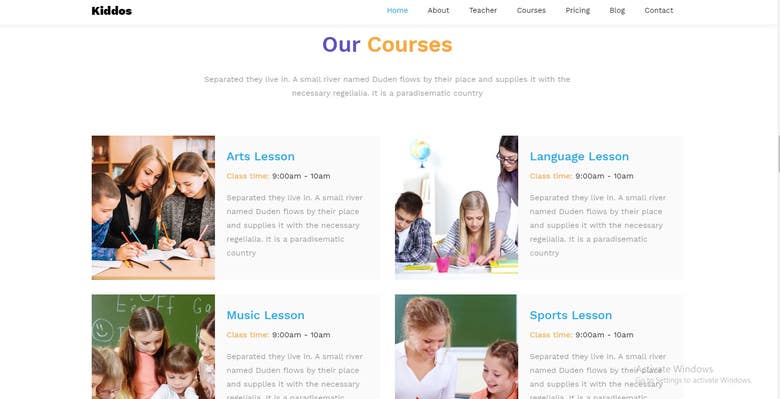 Education websites
