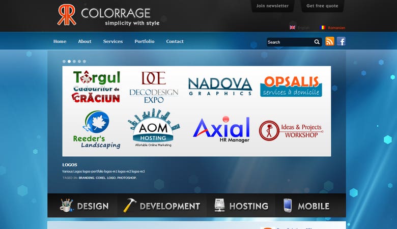 Colorrage Webdesign