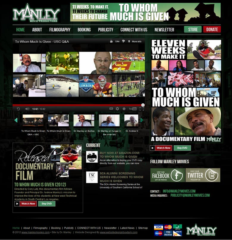 manley movie productions.com
