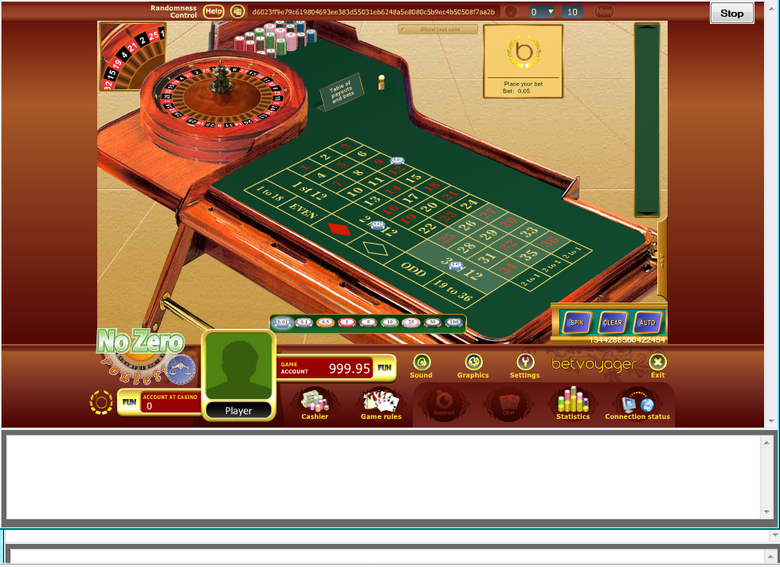 Roulette bot for online flash game.