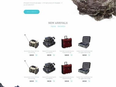 Online Store for Traveling & Trip accessories