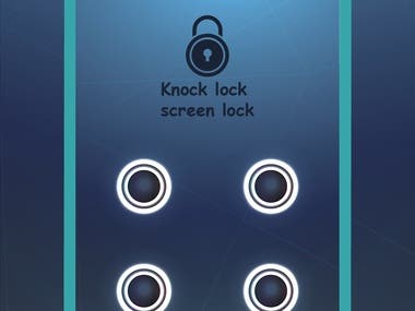 Pattern lock mobile app
