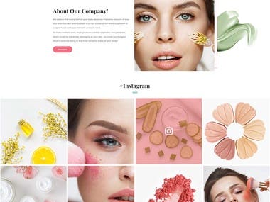 Beauty site application