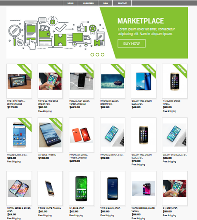CELLSTEP - Marketplace for used electronic Goods