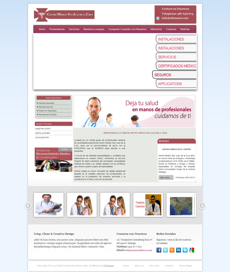 Medical Website