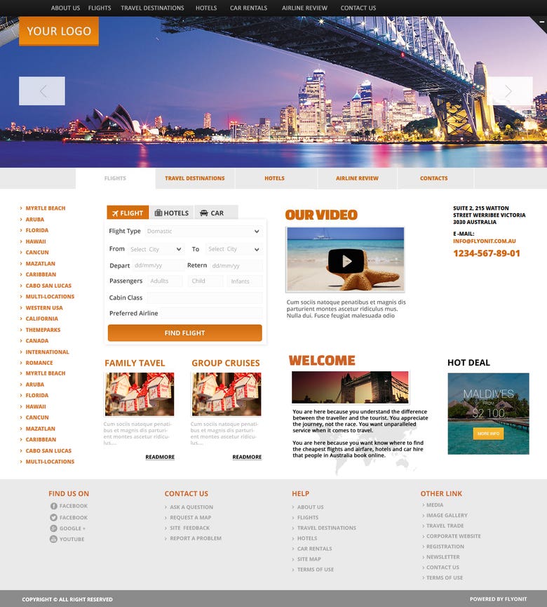 Website Travel group