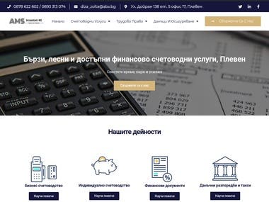 Business site for Accountant MS