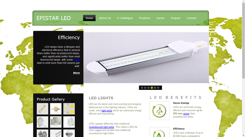 LED Website
