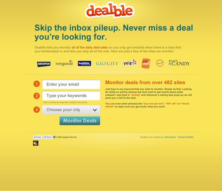 Dealble: Complete Web Solution