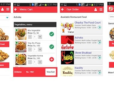 Food Order Android & IOS