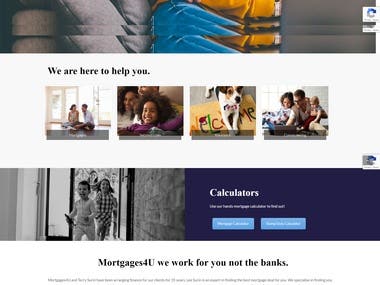 Mortgage website