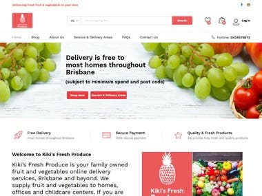 Kiki's Fresh Produce Online Shop