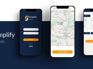Simplify Services --- iOS/Android Mobile Application.