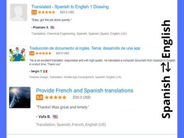 Spanish ⇄ English & English ⇄ Spanish Translation