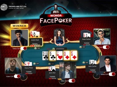 Multipayer Wonga face poker