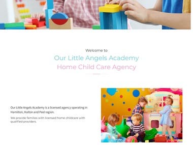 Website for Our little Angels