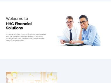 Website for HHC Financial Solutions
