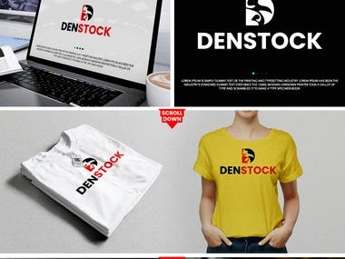 Denstock Logo Design