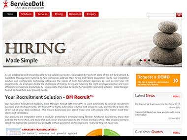 Servicedott.com - Website Design and Development