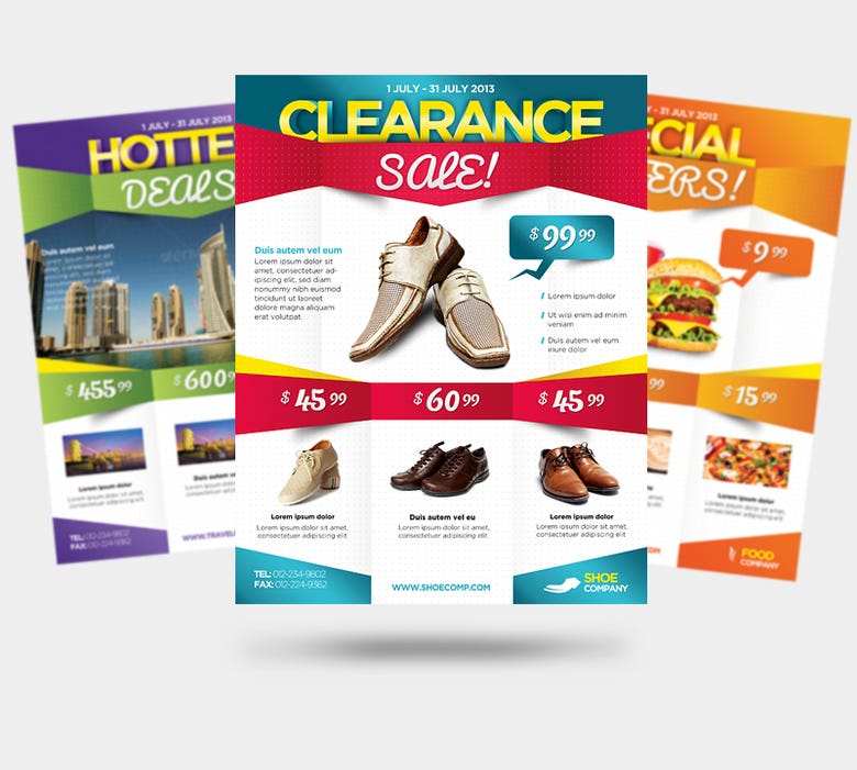 Product Promotion Business Flyers