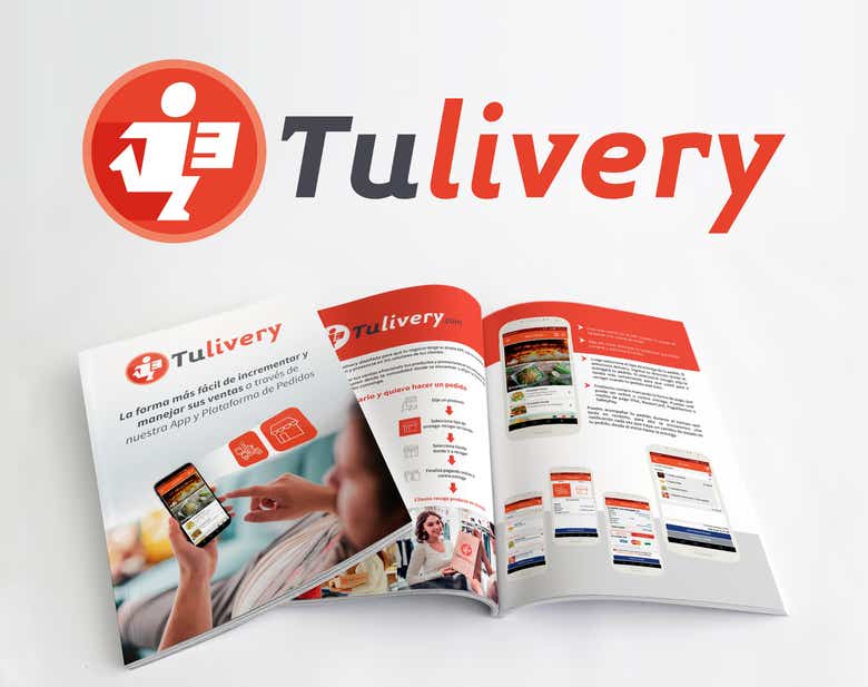 Corporate Identity of Tulivery App