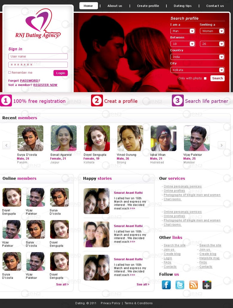 Dating Website