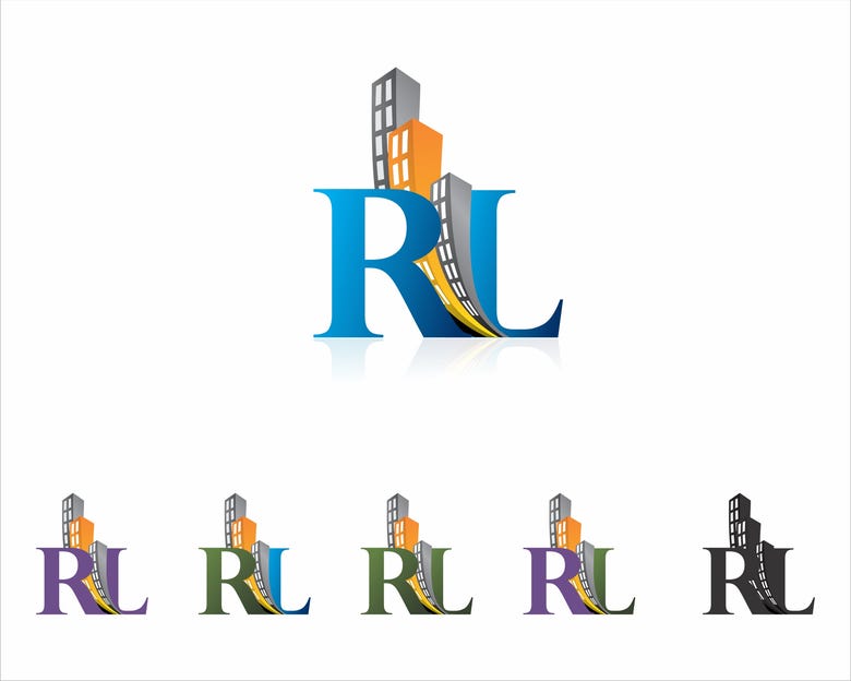Logo design for a real estate company : Reliable Landmark